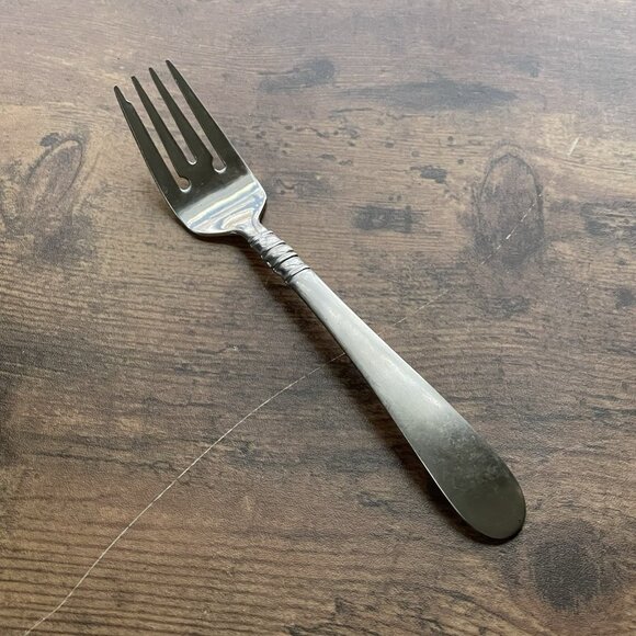 Wallace Salad Fork Set of 2 WAS167 18/10 Stainless Steel 7" Replacement Flatware - Picture 2 of 5